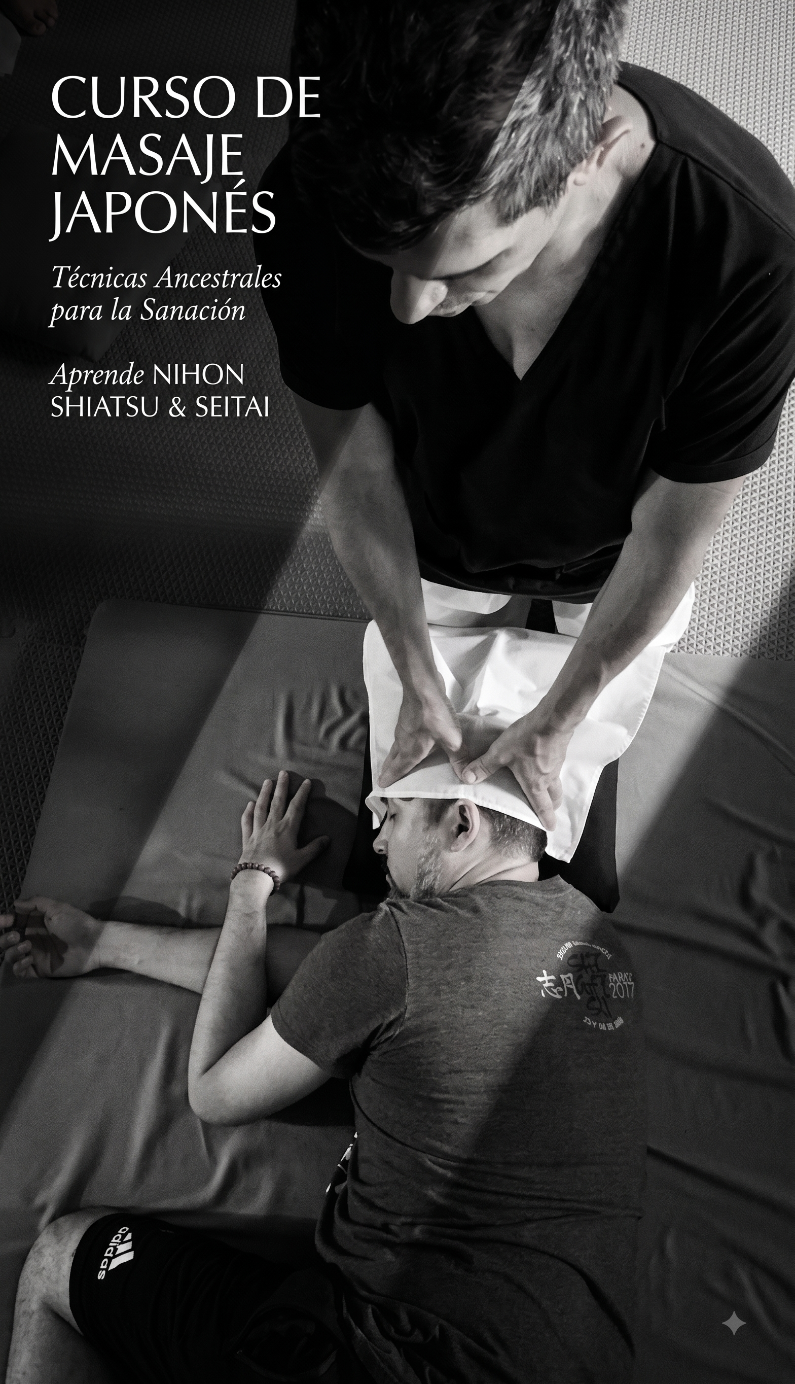 Gastón Burgos Práctica de Shiatsu con Alumno